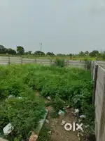 Affordable plots for sale on cemented road with precast Wall