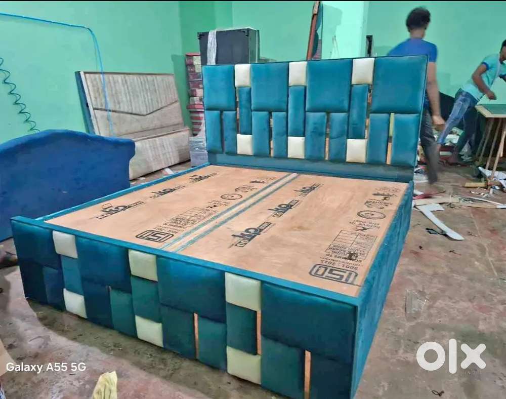 (OFFER - OFFER)Double bed with box low price available 9999 to 11999