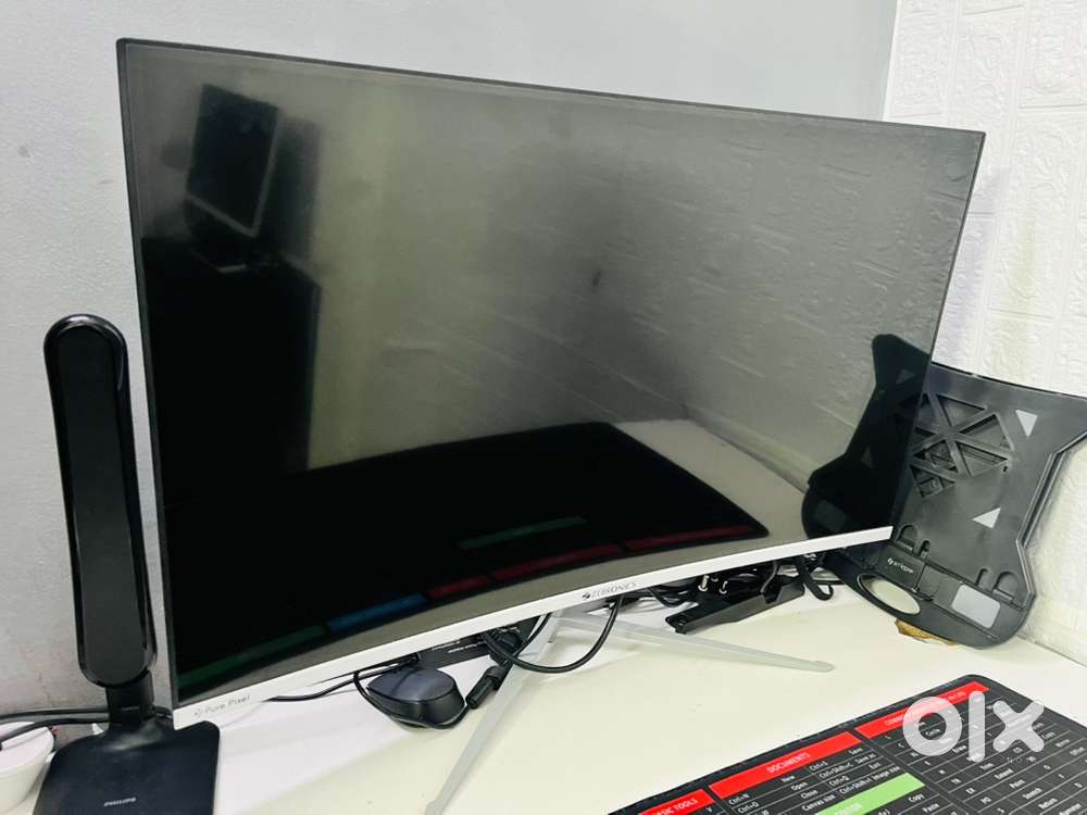 ZEBRONICS AC32FHD LED Curved 75Hz 80Cm (32)