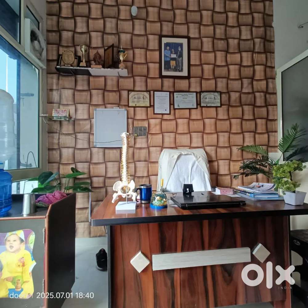 Receptionist cum helper