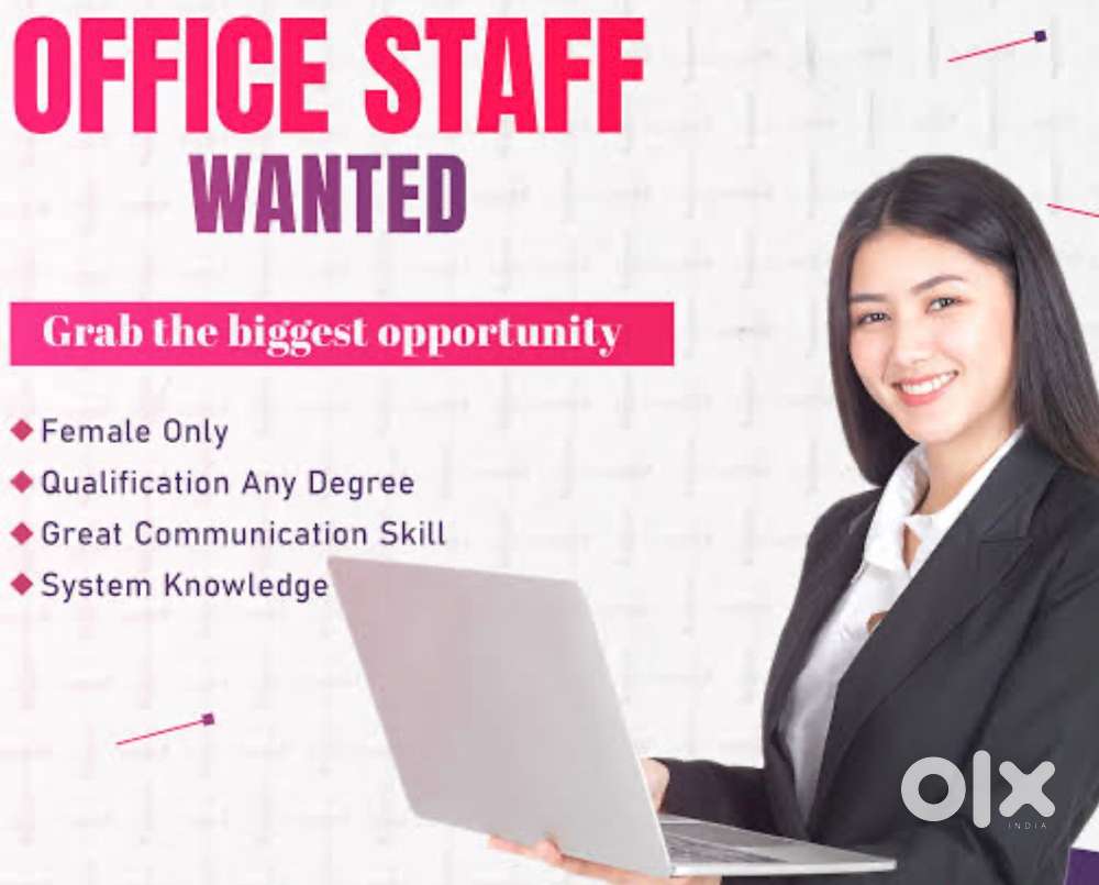 Office staff required Female only in hisar