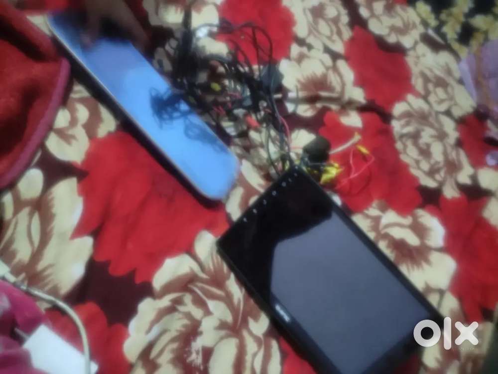 Car fridge and car tv tab and recoding mirror