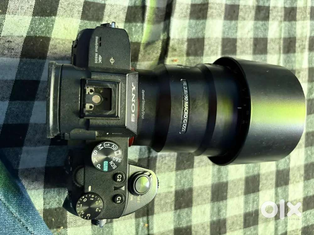 Sony a 7iii with 90mm sony macro lens only serious buyers can contact