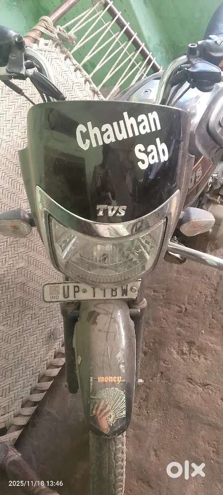 TVS RADEON.new condition bike.all document complete hai.
