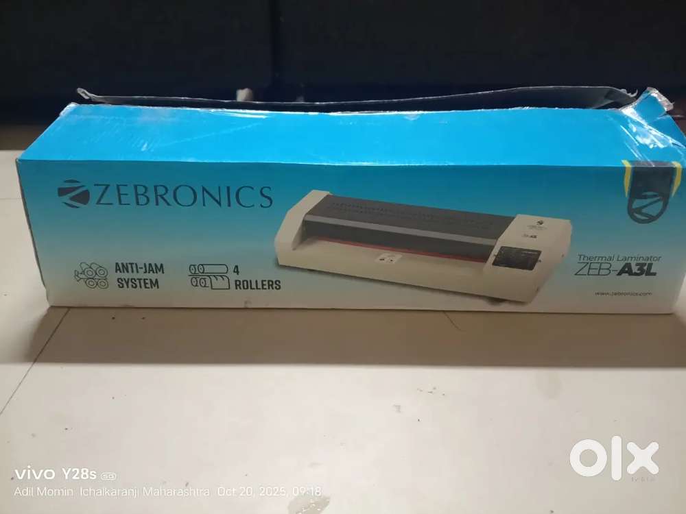 Zebronics Lamination machine