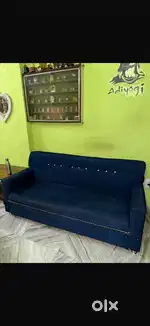 sofa set (blue)