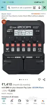 Zoom G1 Four