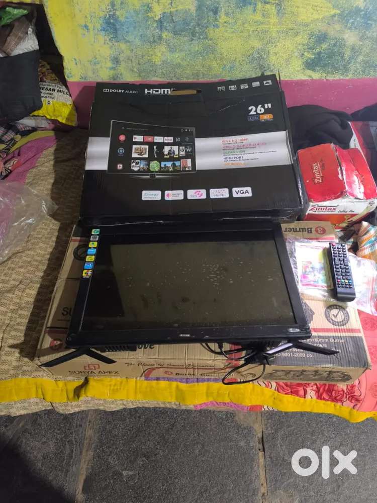 We are selling the tv because I have another one tv