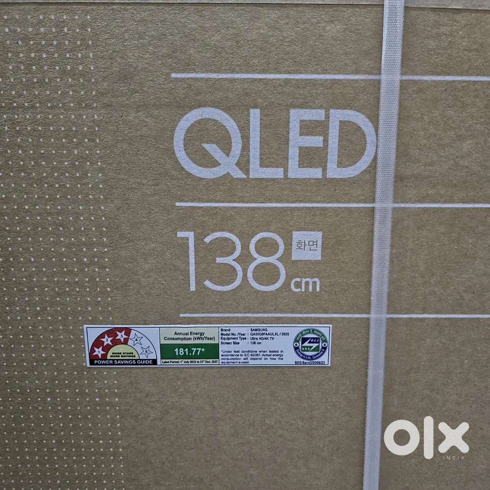 Sealed pack Samsung 55 inch qled