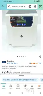 Smarten solar 24v  2675va