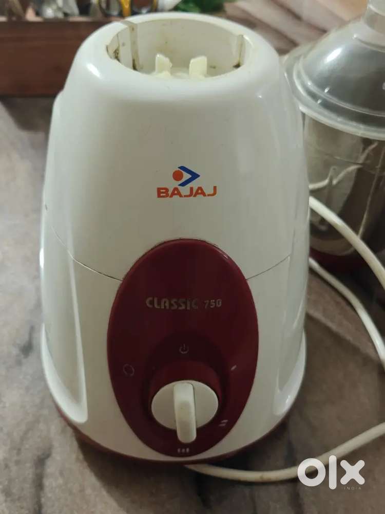 750 watts bajaj mixie with 2 jars in good condition