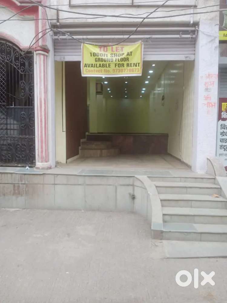 COMMERCIAL SHOP FOR RENT 850 SQFT GROUND FLOOR