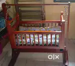 Wooden cradle for babies0-3yrs