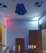 One room seprate washroom bed fan table chair all facilities available