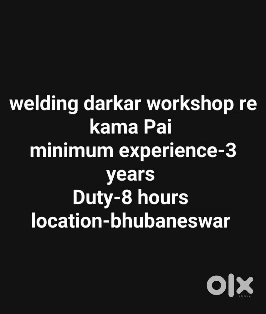 Welding mistree darkar