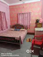 Rent of 2 bhk house at 1 st floor at benachity Victoria model school