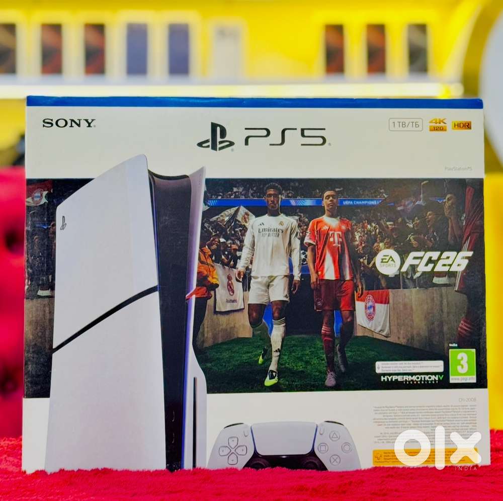 PS 5 DISK SLIM FiFi EDITION SEALLED WITH ONE YEAR WARRANTY AND BILL