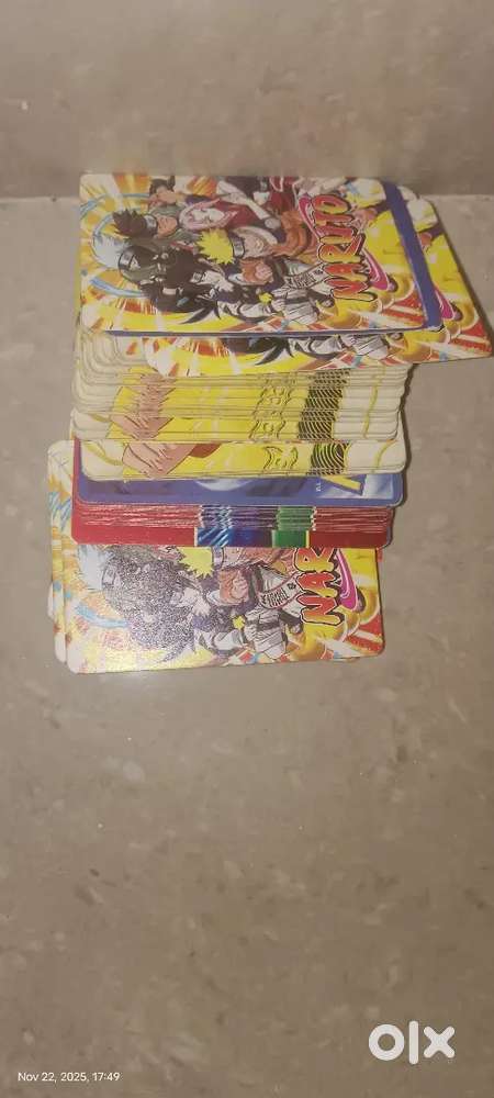 Naruto cards new