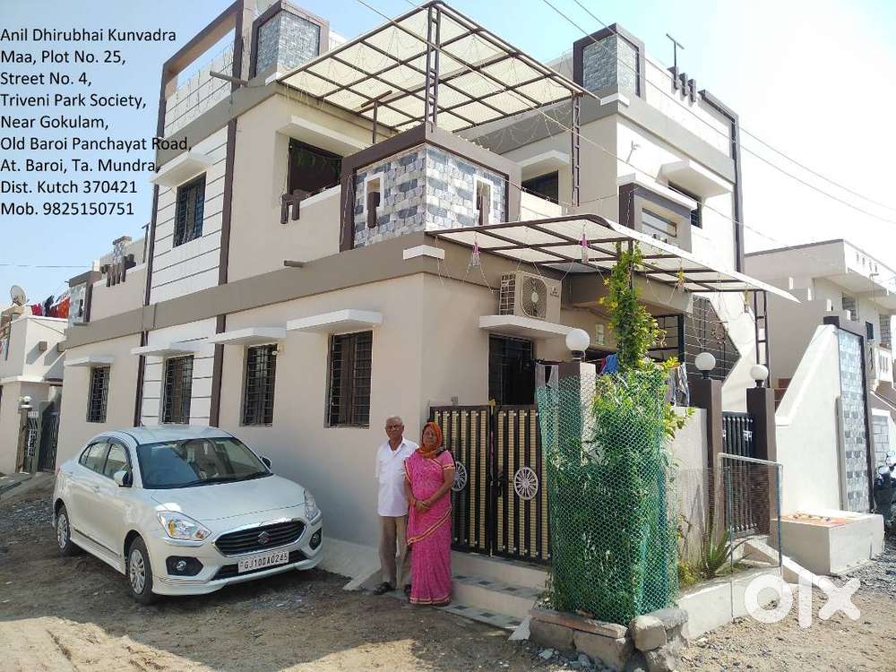 Corner Property for Sale : 2BHK GF + 1 BHK FF with Shed & Furniture