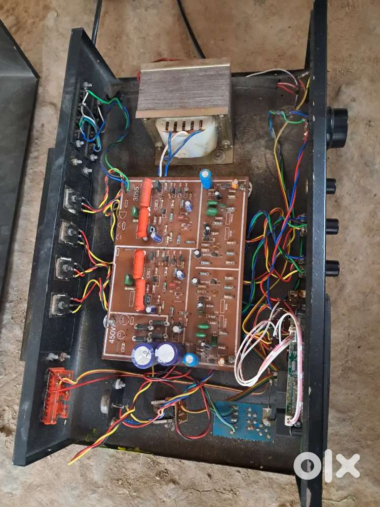 Amplifier 200 w 10 inch double magnet subwoofer Box