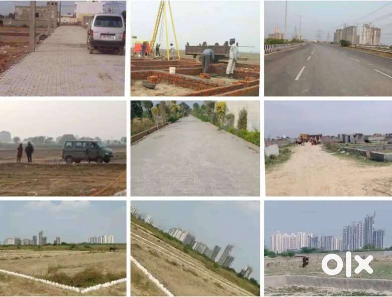 noida me plot sale 200 gaj ka plot matr 6 lakh me