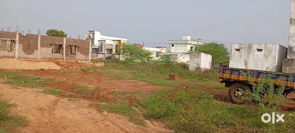 West facing plot ready for construction