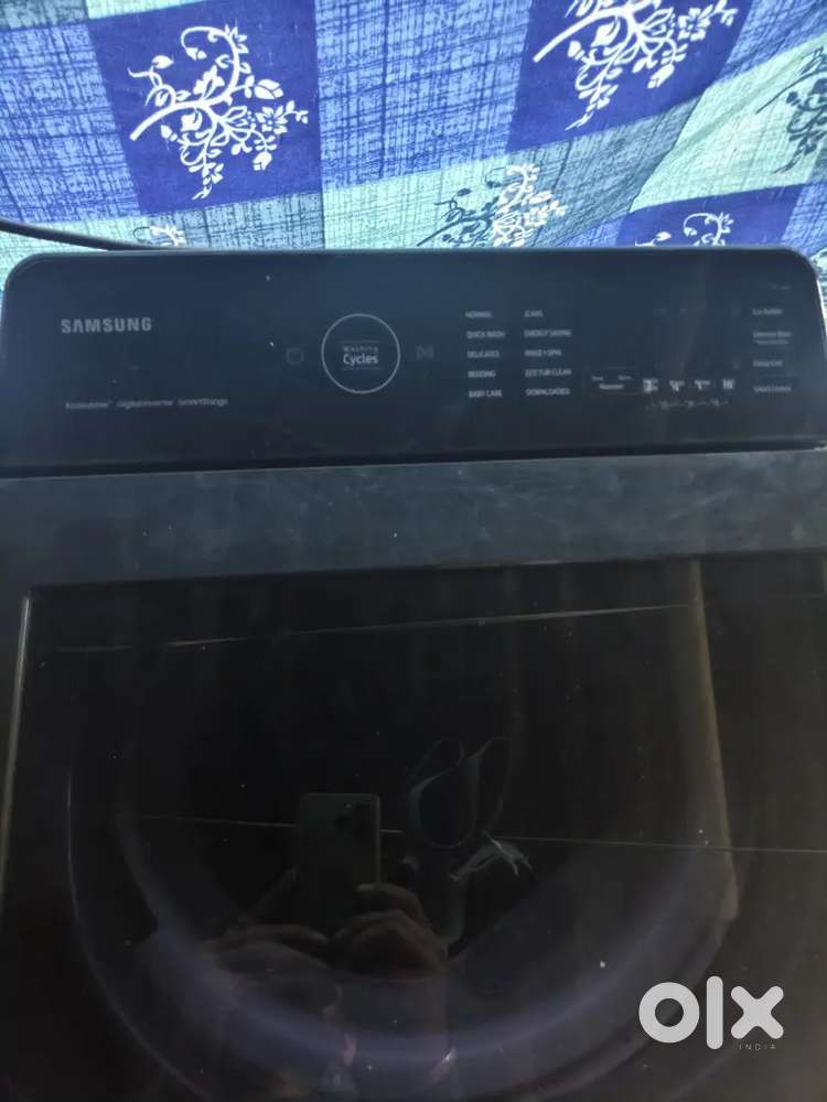 Samsung ecobubble washing machine 9kg top load