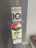 Double door Lg fridge 260l