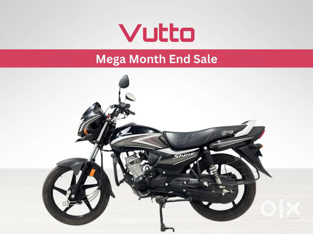 Honda Shine 100 Standard (1952), 6 months warranty