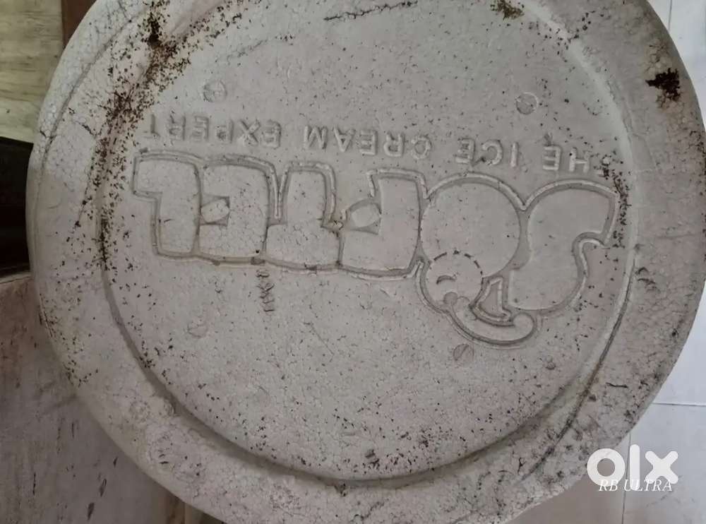 Ice cream maker with coconut chopper