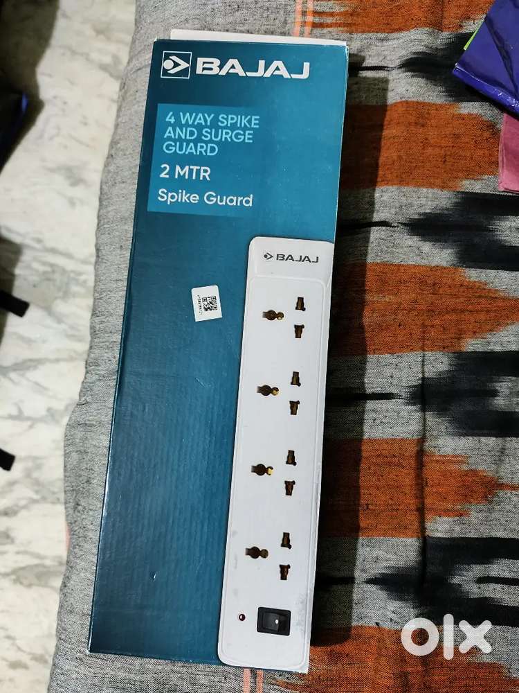 BRAND NEW! Bajaj 4-Way Extension Board (2 Meter) - Unopened