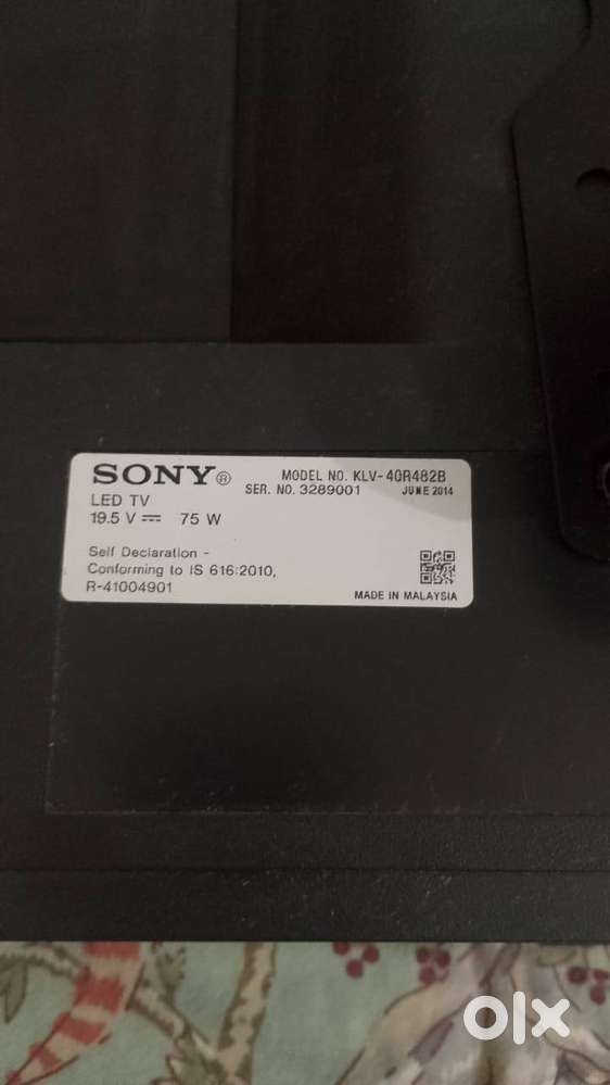 Sony LED TV 40 inches