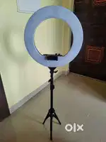 18 Ring Light with Adjustable Lighting, Stand, Remote, Cover