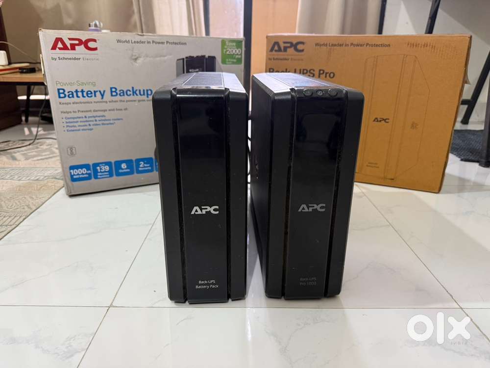 UPS with battery backup in excellent condition- barely used