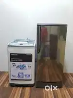 Make your life easier with fridge and washing machine combo