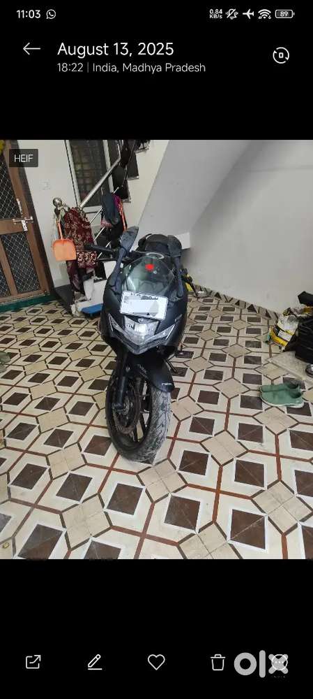 SIZUKI GIXXER SF 250 BRAND NEW CONDITION NON ACCIDENTAL