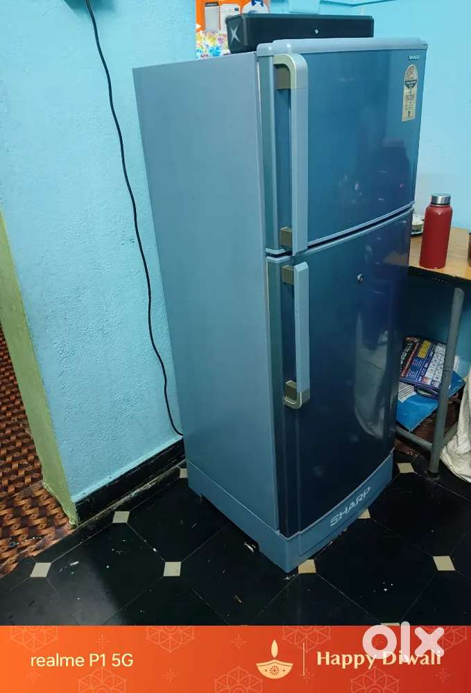 Double door fridge