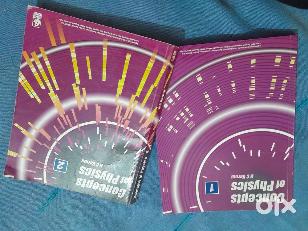 HC Verma concept of physics V1 and V2