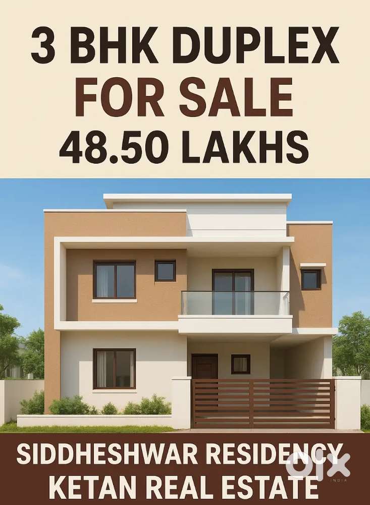 3 BHK Duplex For Sale Siddheshwar Residency