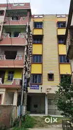 Furnished 2 bhk First floor water body facing flat in koikhali kolkata