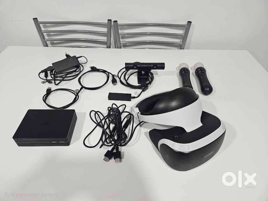PlayStation VR (PSVR) with VR Worlds (No Earphones)