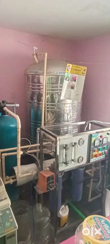 Ro water plant-1000 ltr capacity