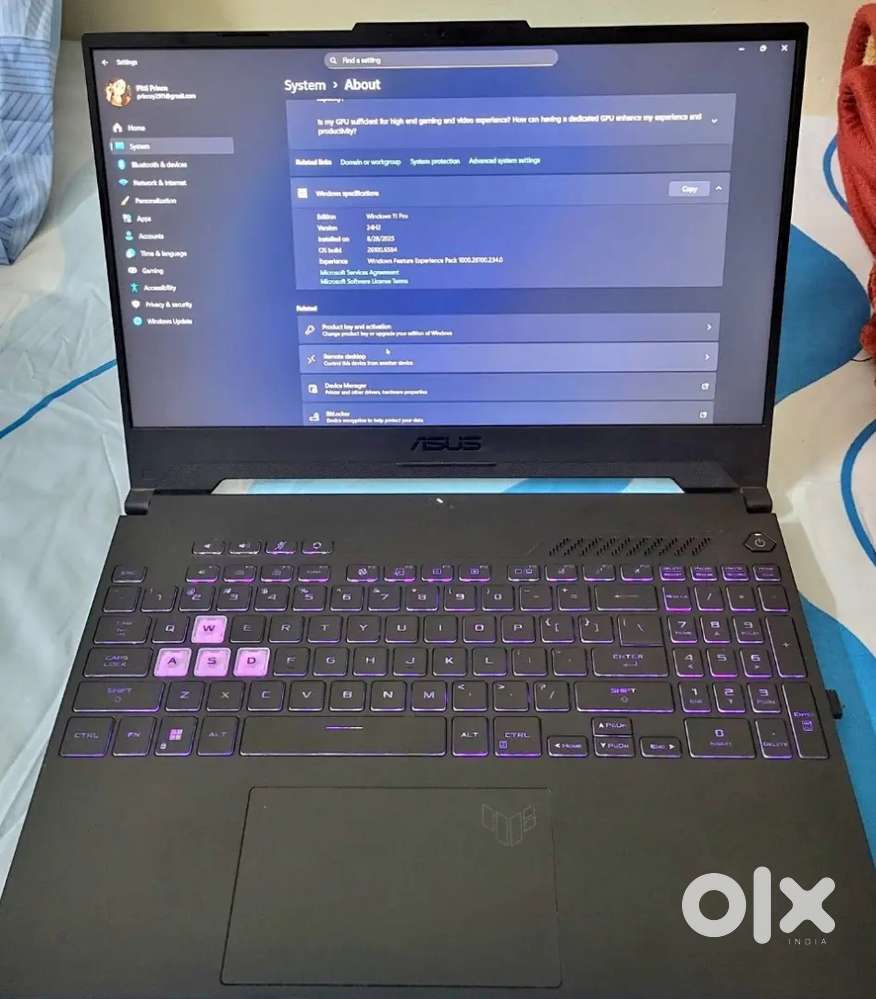 Asus tuf f15 i7 12th rtx 3050ti