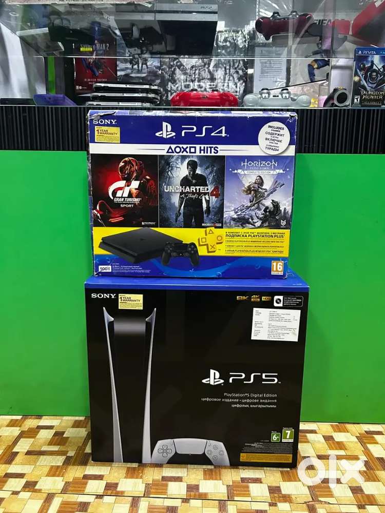 PS4 slim PS5 standard digital console