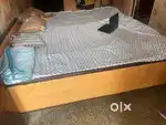 Beds with box (one is 6*3 and one is 6*4)