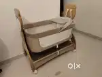 R for Rabbit Baby Cradle – Manual Swing, Good Condition