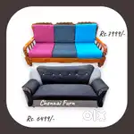 Sofa set Sale New Wooden Sofa set and Cushion sofa Pu sofa set #457