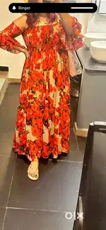 Floral maxi dress