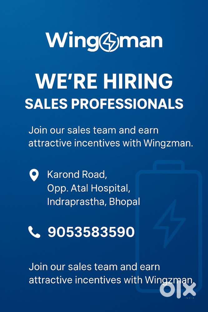 Sales person hiring
