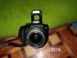 Cannon3000d original battery and charger18-55lens brand new condition